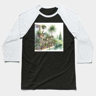 Plants House Baseball T-Shirt